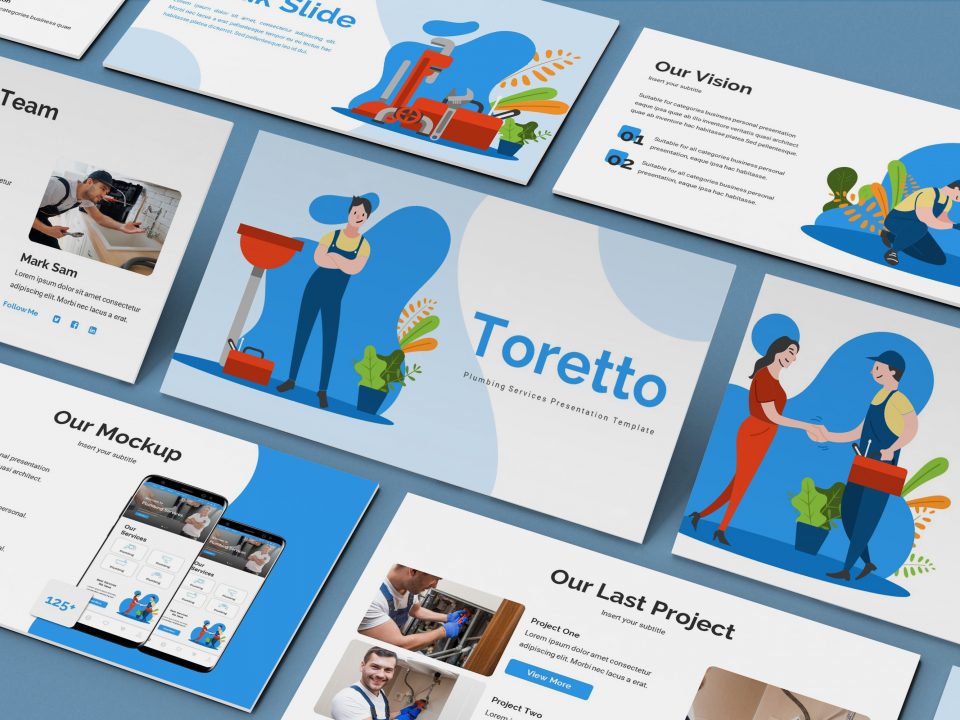 Plumber Presentation Template