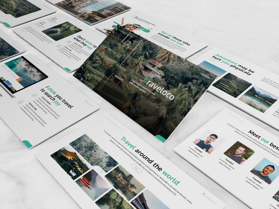 Travel Presentation Template