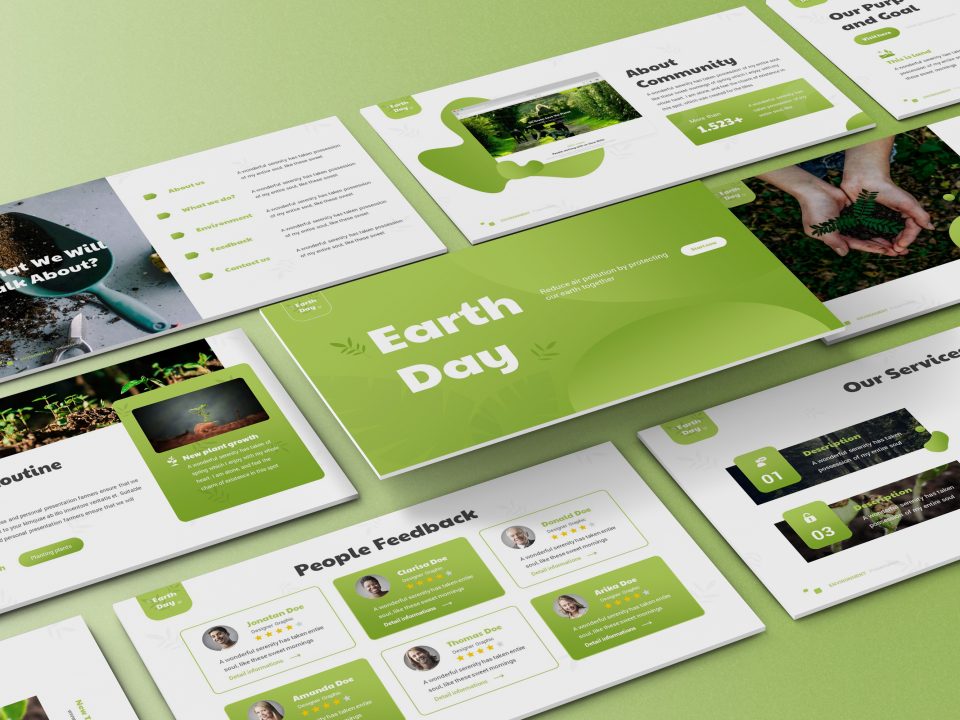 Environment Powerpoint Template