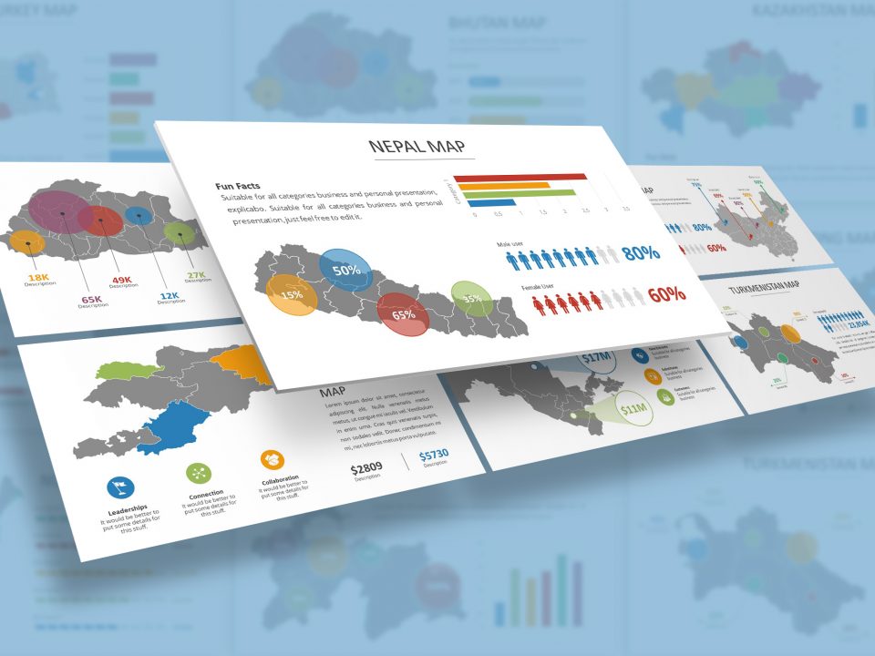 Asia Infographic Presentation Template